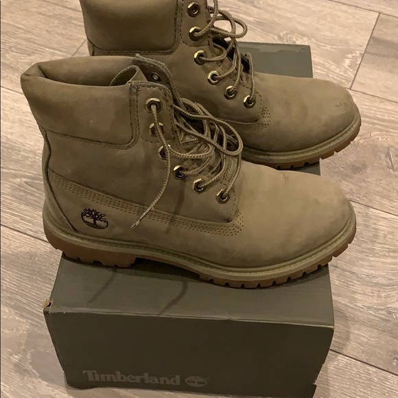 Army green - Women Timberland Waterproof Boots - Picture 5 of 5
